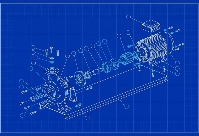 Schéma technique — maintenance d’équipements industriels